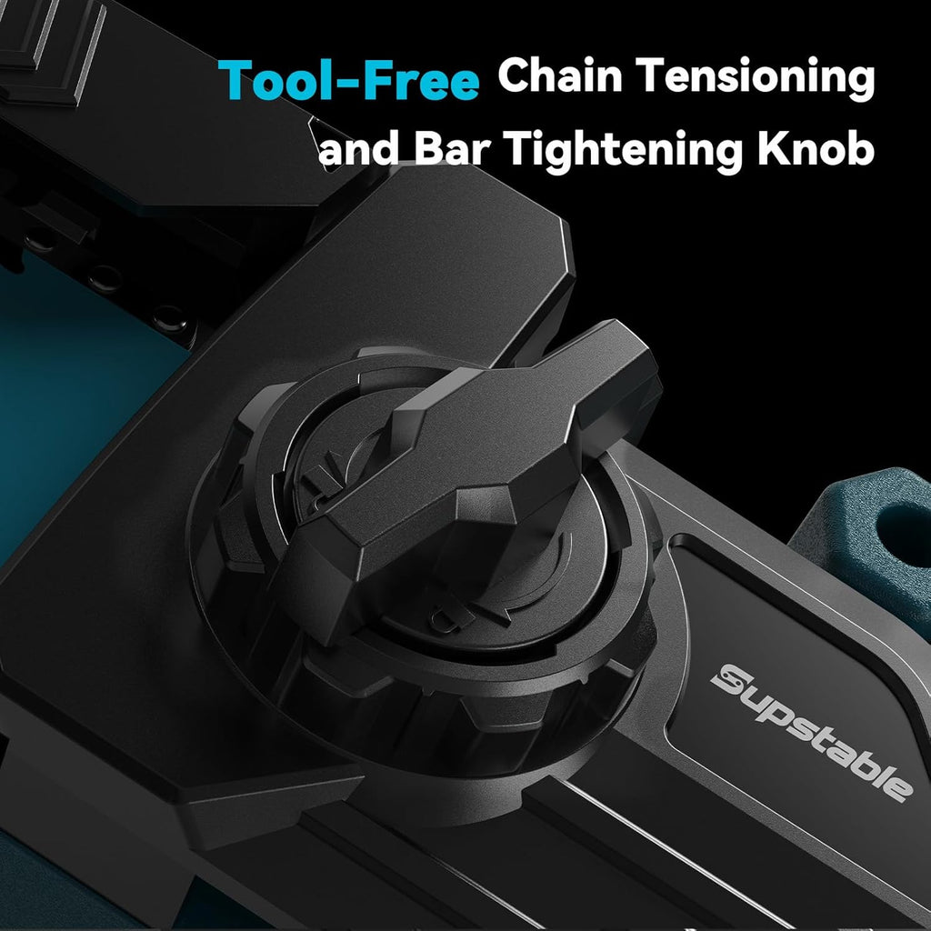 Supstable Mini Trononneuse à Batterie 6 et 8 Pouces, 8000mAh Trononneuse lectrique 900W Sans Fil, D'huile Automatique & Tension de Chane Sans Outil, Compatible avec Makita 18V