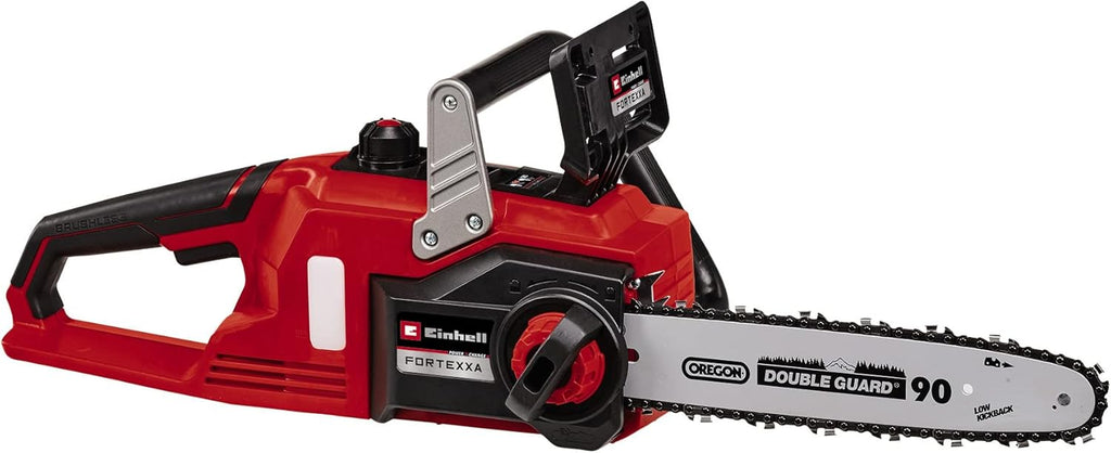 Einhell Trononneuse sans fil FORTEXXA 18/30 Solo - Power X-Change (18V, moteur sans charbon, guide-chane 30 cm, régime max 4 300 tr/min) Livré sans Batterie ni Chargeur
