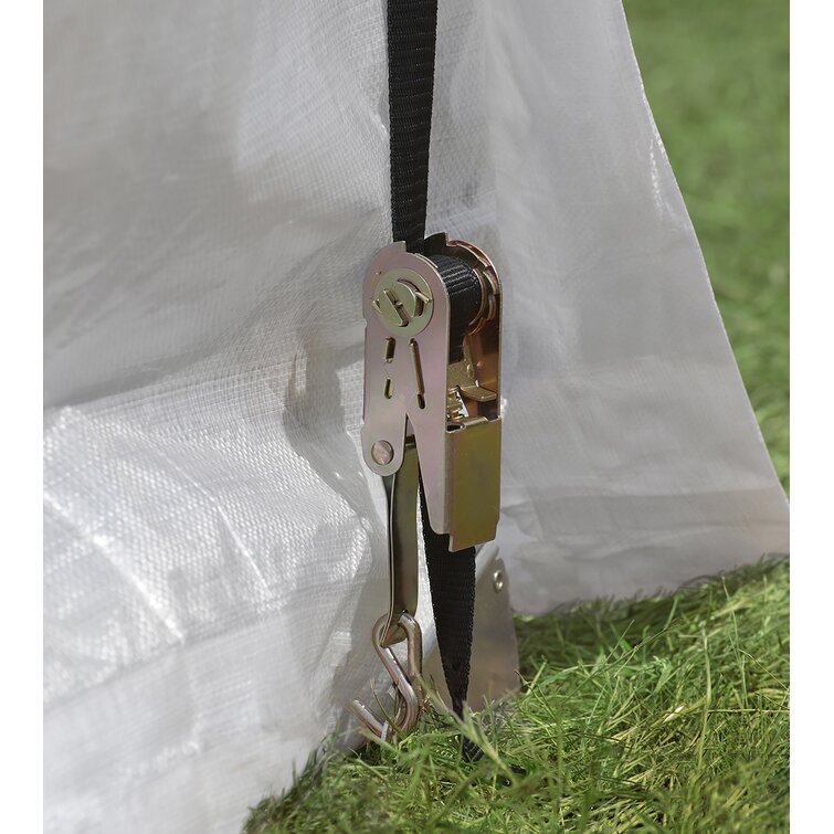 Serre de 1,8 m de large x 2,4 m de profondeur