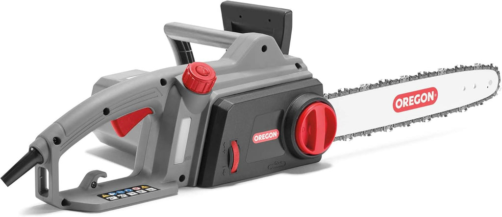 OREGON CS1400 - Trononneuse lectrique 2400W Puissante avec Guide-Chane de 40 cm, Moteur 230V, Technologie ControlCut, Trononneuse Filaire Silencieuse & Légère, Garantie 3 ans