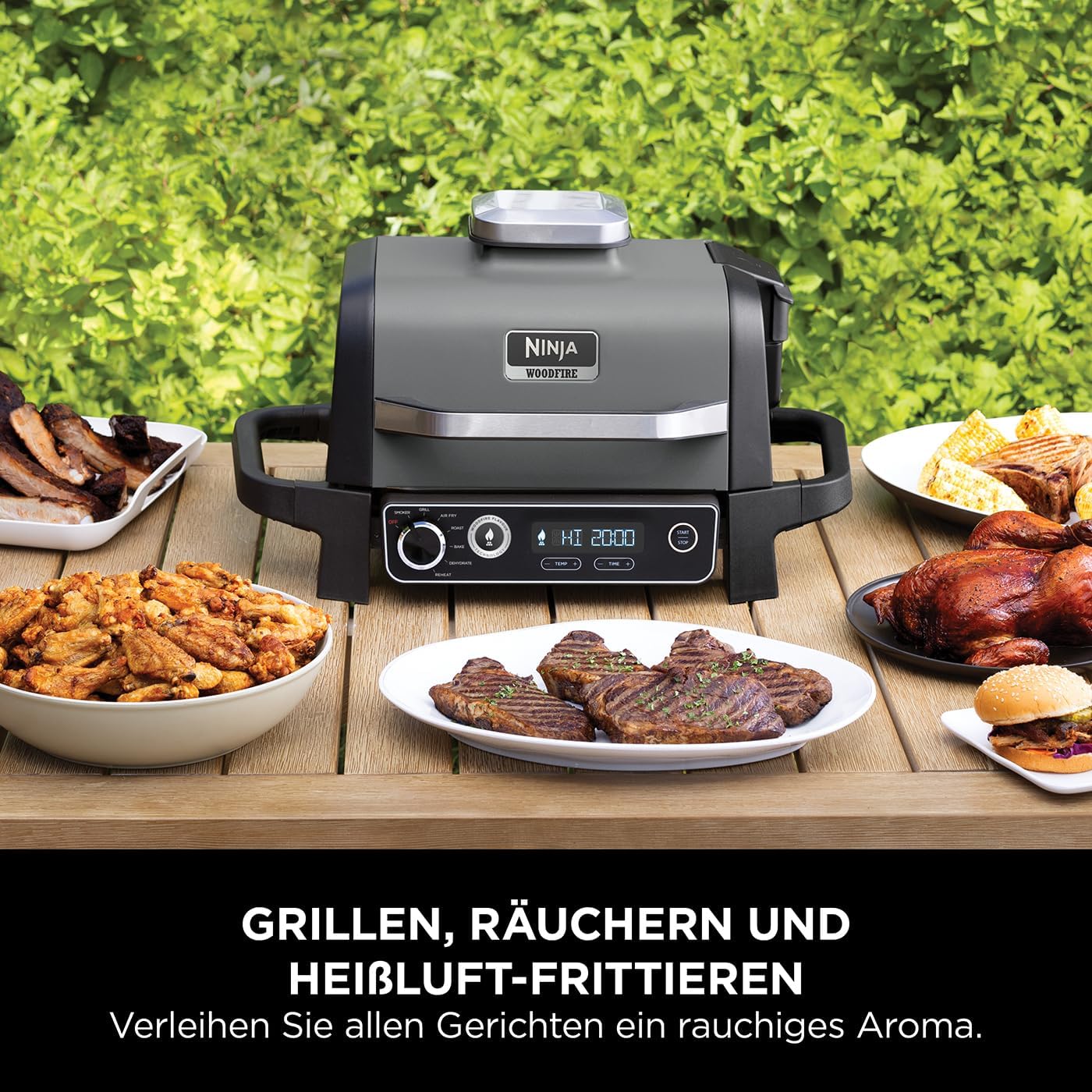Grill électrique Ninja Woodfire