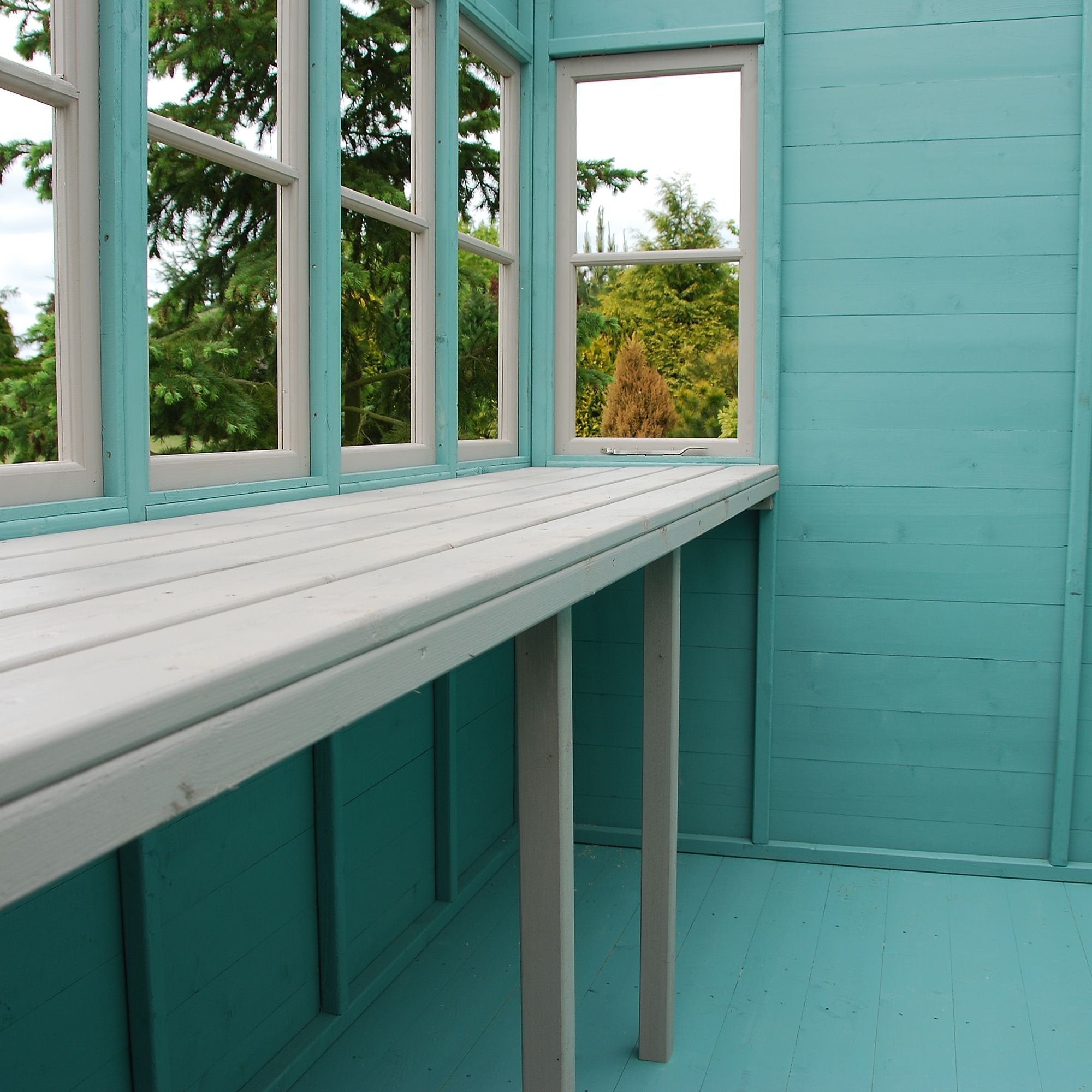Limited Time Discount10' x 10' Sun Pent Wooden Garden Potting Shed
