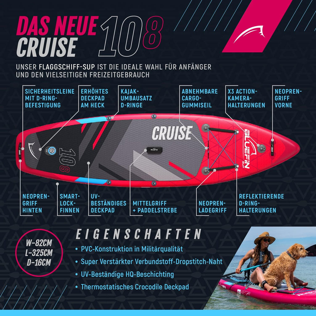 Ensemble de planches de SUP Bluefin Cruise