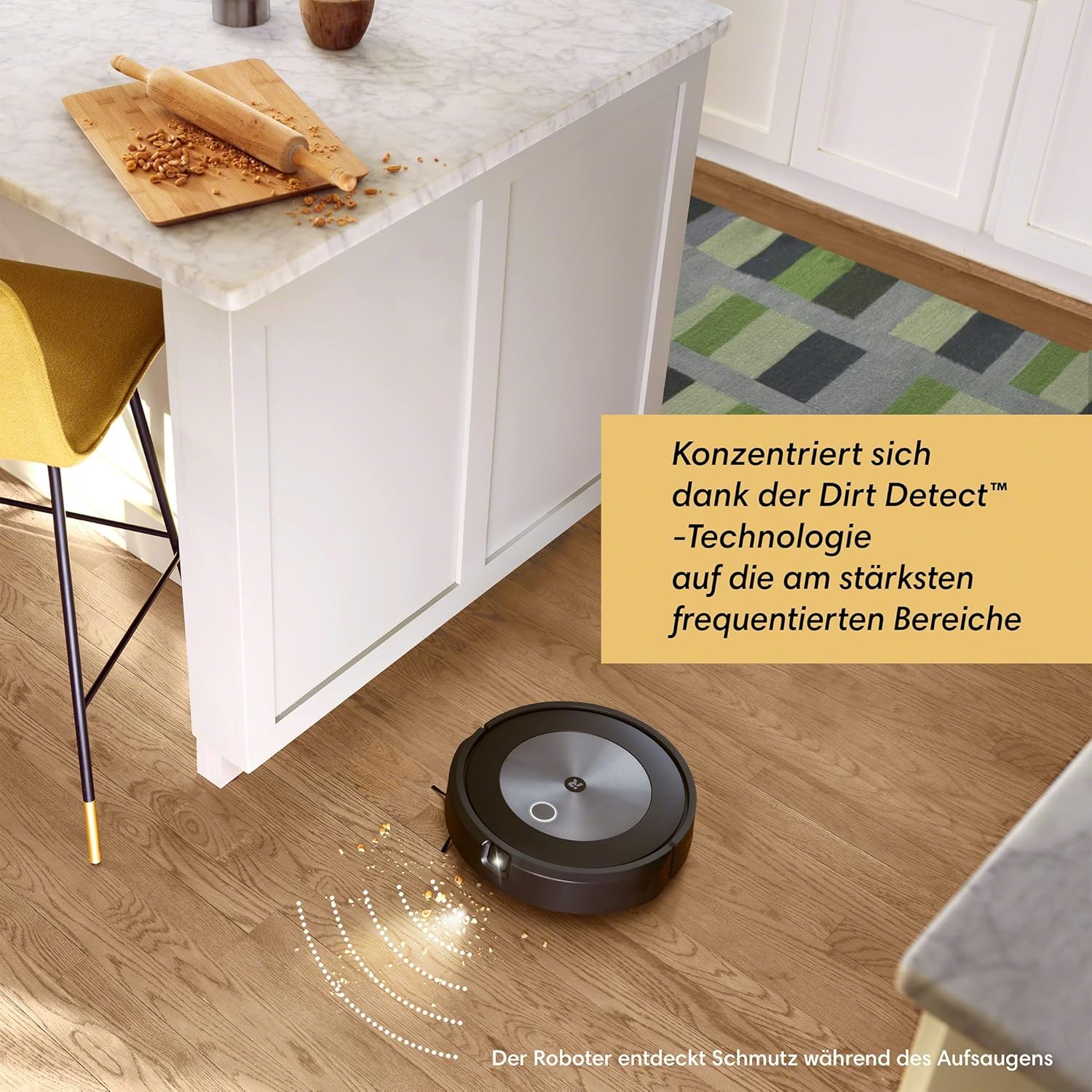 iRobot Roomba j7+ (j7556) Wi-Fi Enabled Robot Vacuum Cleaner With Automatic Suction Station