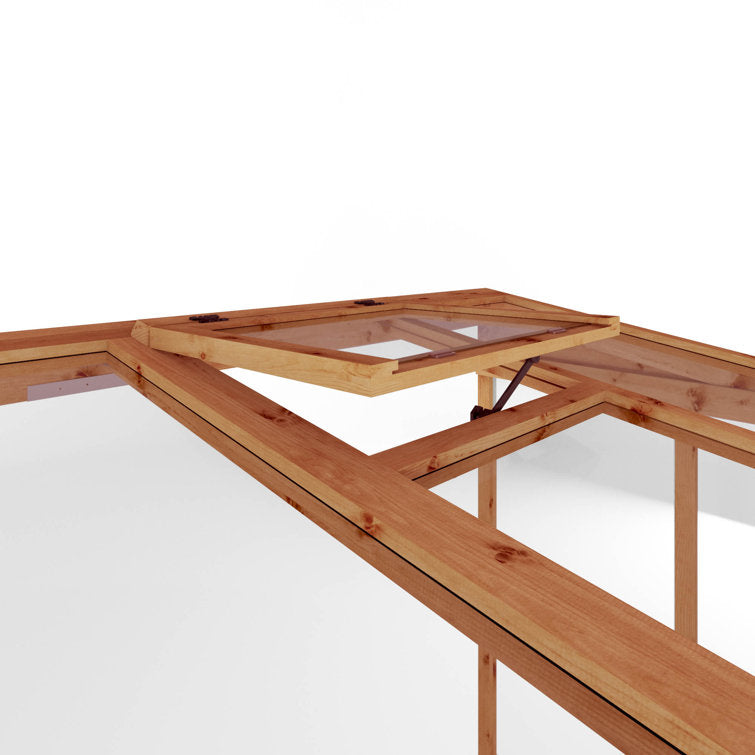 Serre Mercia 8 x 4 pi Premium Lean Too