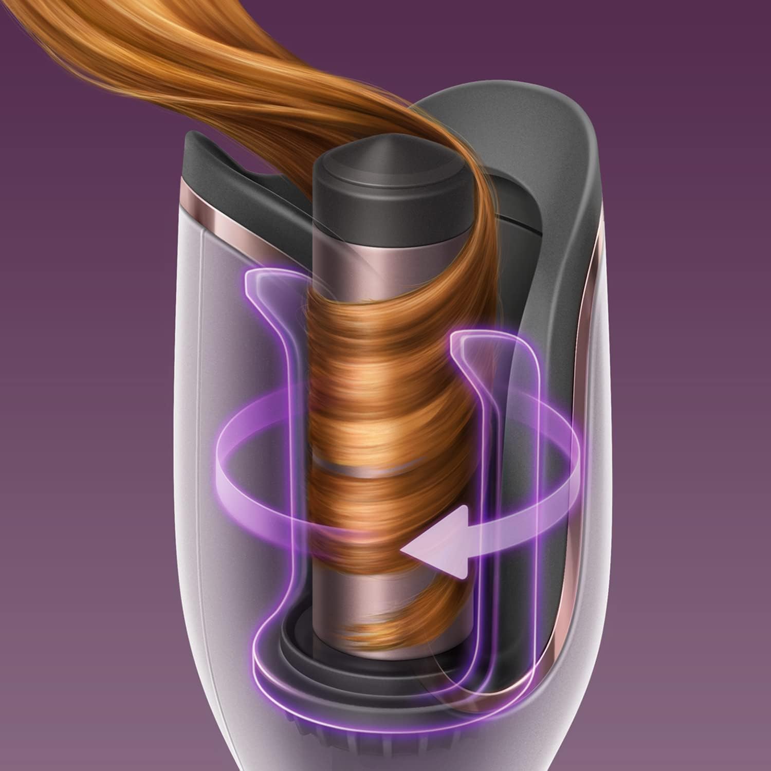 Philips Fer à friser automatique StyleCare Prestige avec système de boucles innovant (modèle BHB876/00)