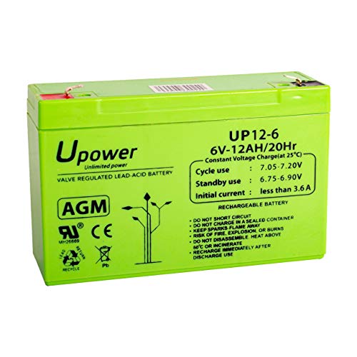 Batterie Plomb AGM 6V 12Ah