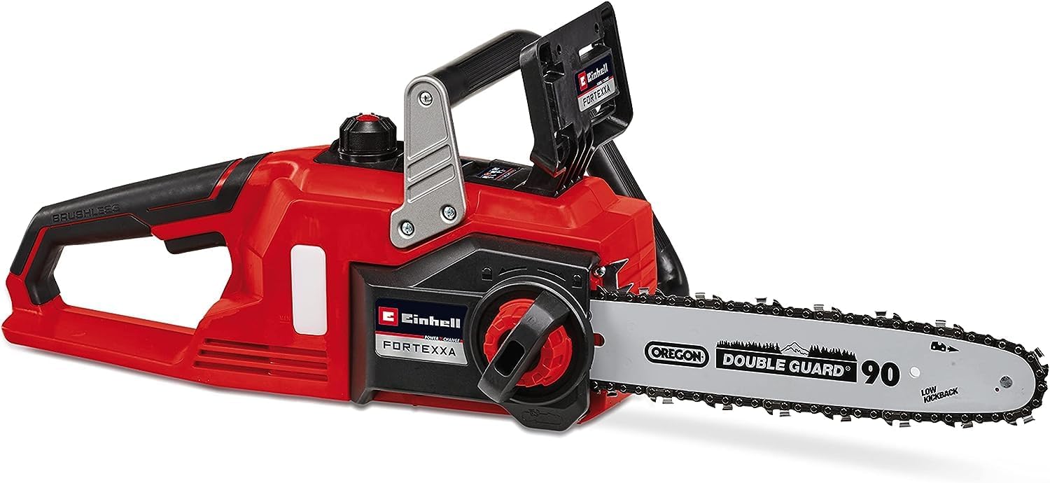Einhell Trononneuse sans fil FORTEXXA 18/30 Solo - Power X-Change (18V, moteur sans charbon, guide-chane 30 cm, régime max 4 300 tr/min) Livré sans Batterie ni Chargeur